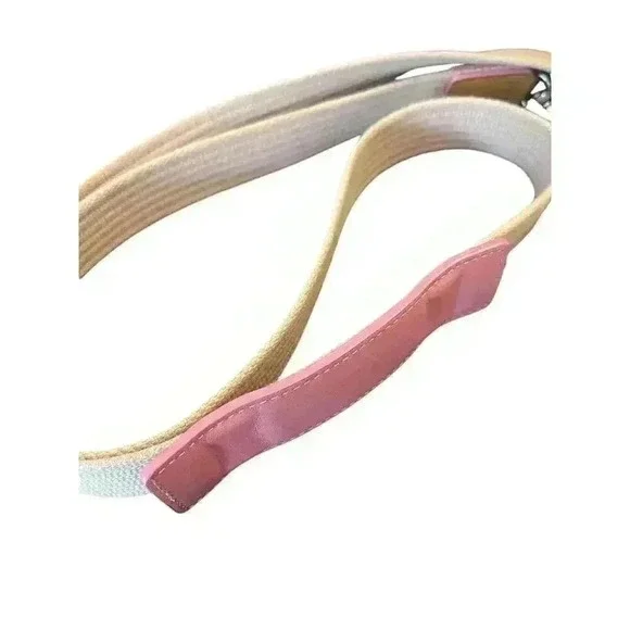 Coach Signature C Pink Crossbody Authentic Leather and Jacquard - Picture 8 of 14